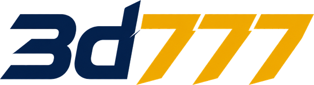 3d777 official brand logo